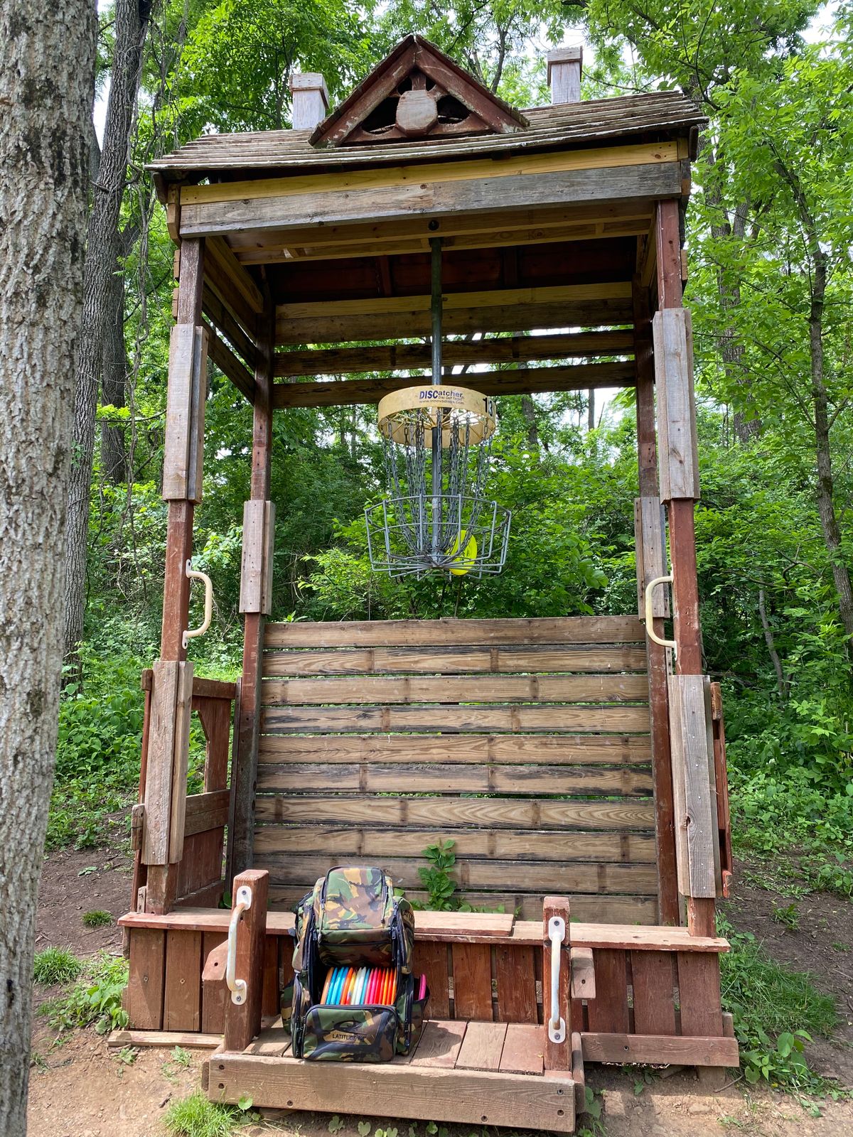 Basket #13 - hanging in ‘shelter’