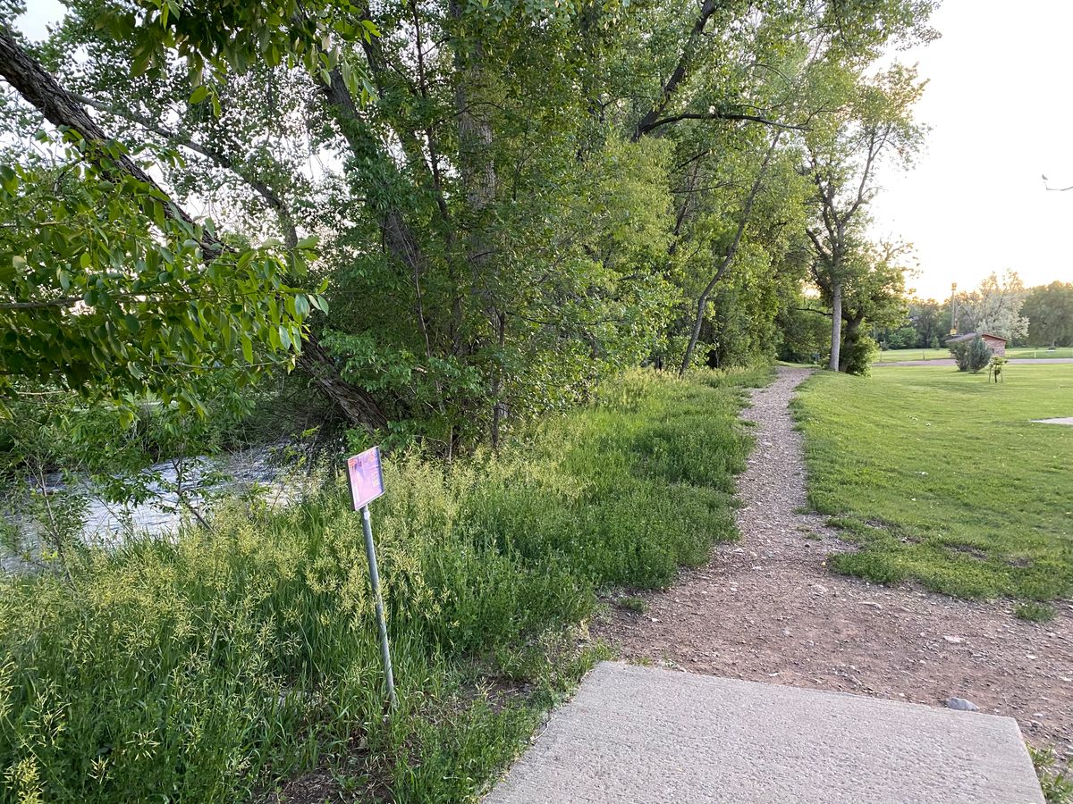 #5 along the river and down the trail