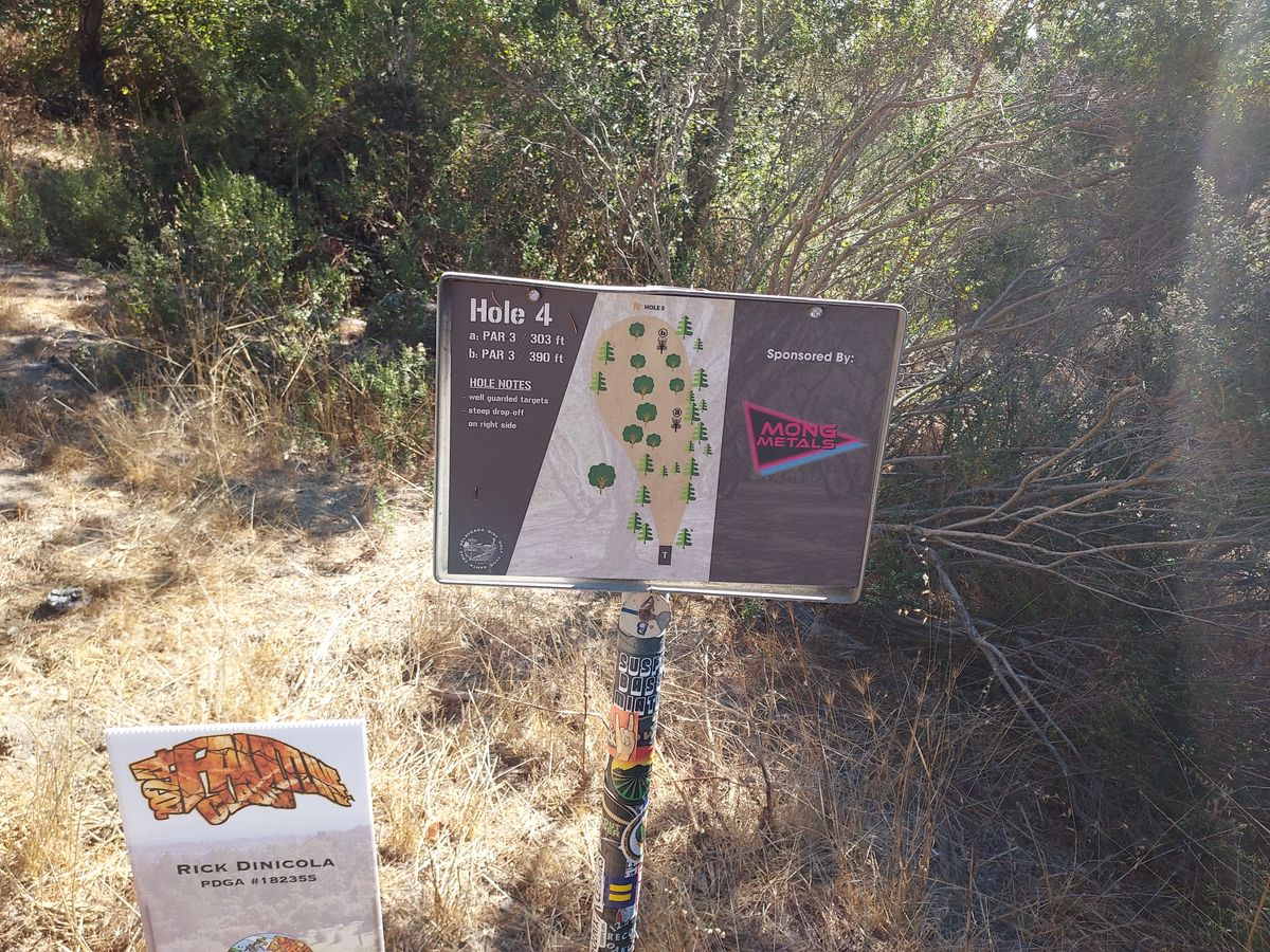 Hoke 4 tee sign