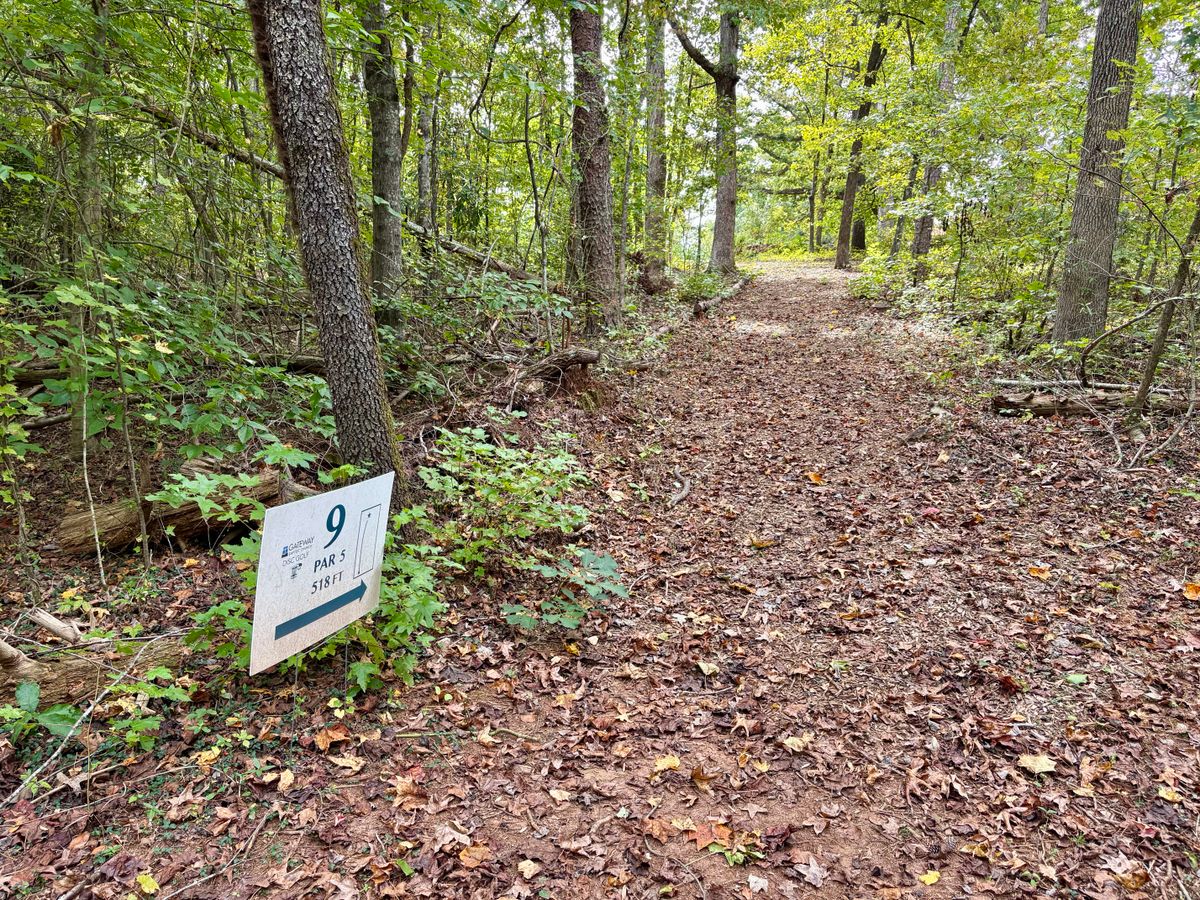 Hole 9 tee