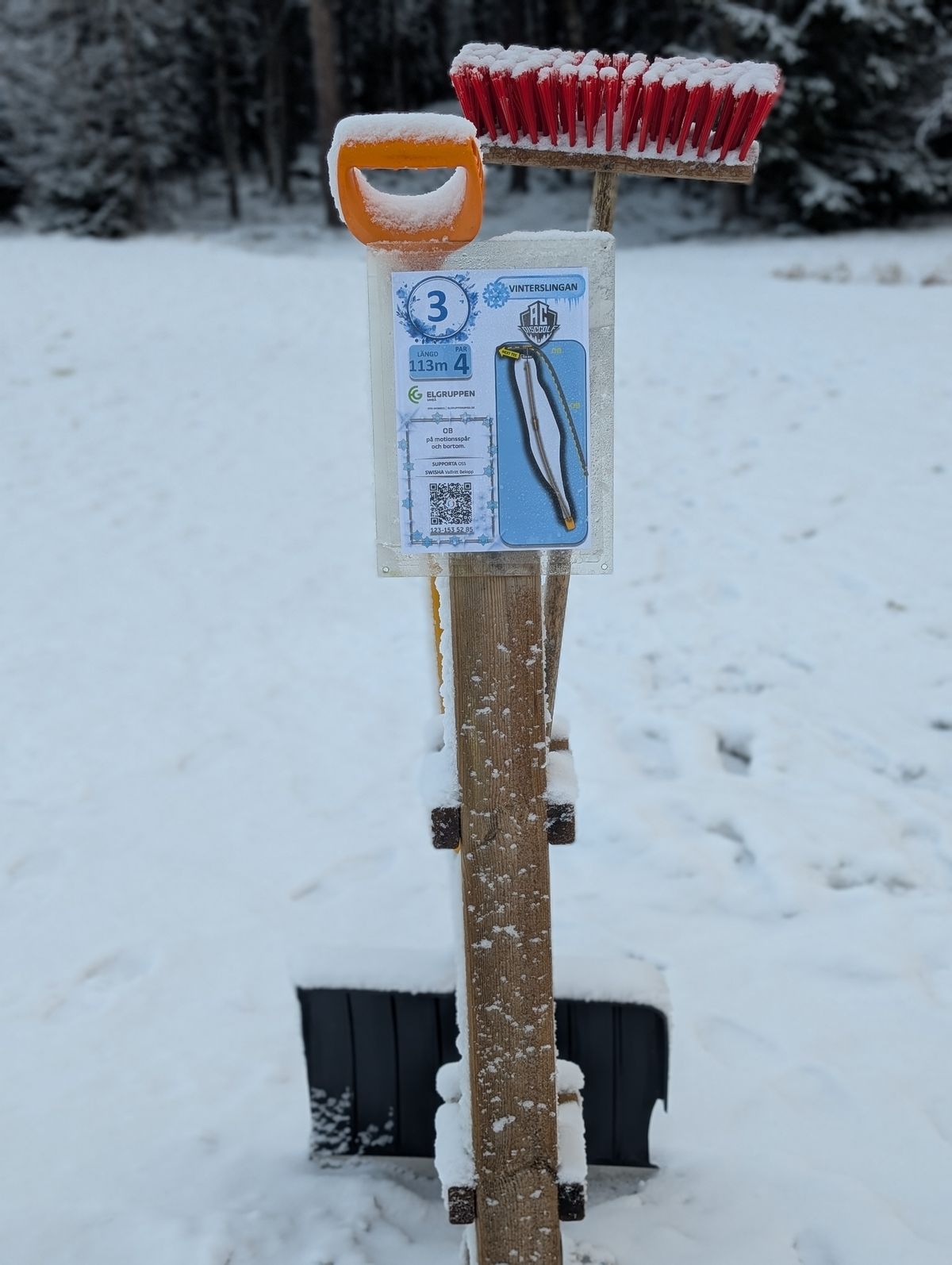 Vinterslingan hål 3