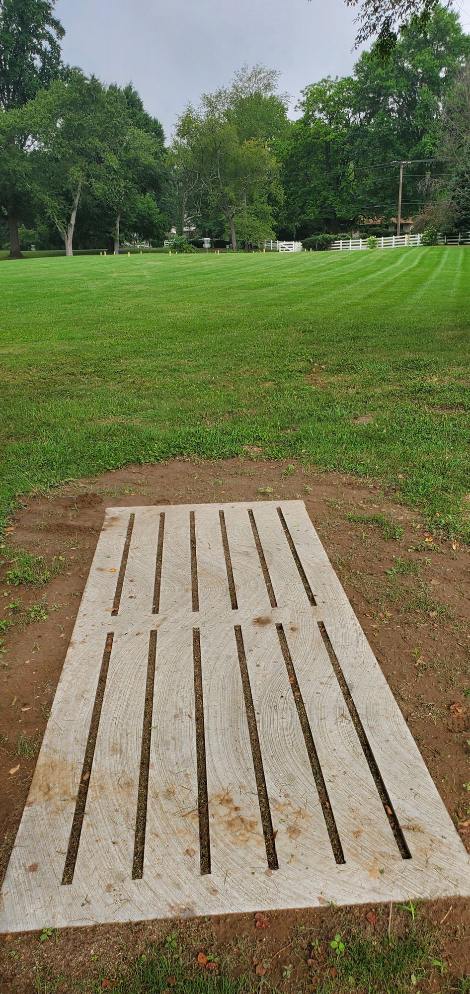 Hole 5 tee pad