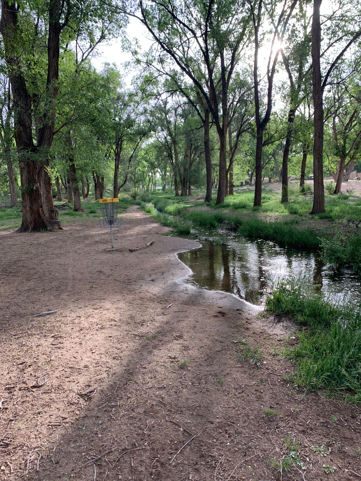 Creek when high