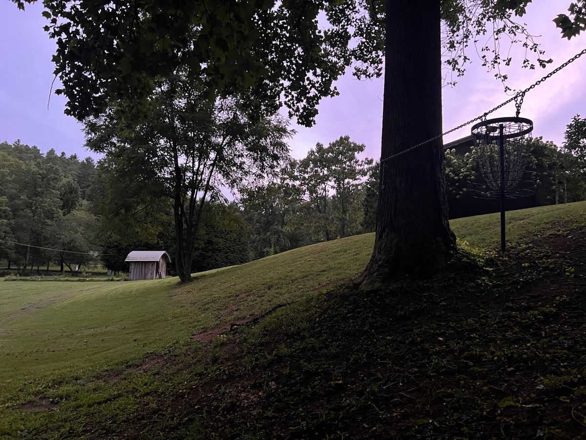 Hole 6 down fairway.