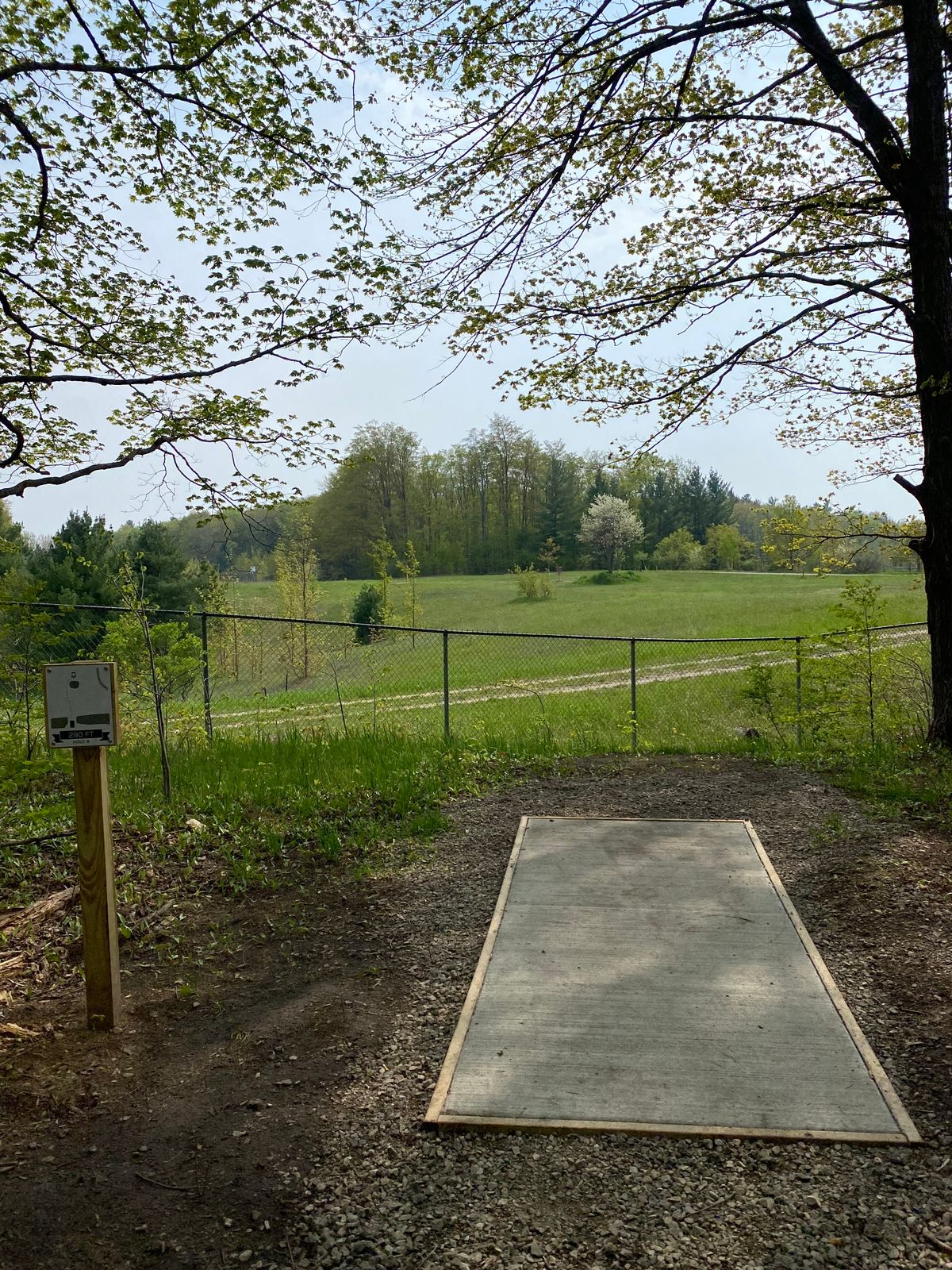 New hole 8
