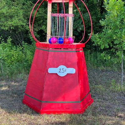 Hole #9 Basket: The Gumball Machine