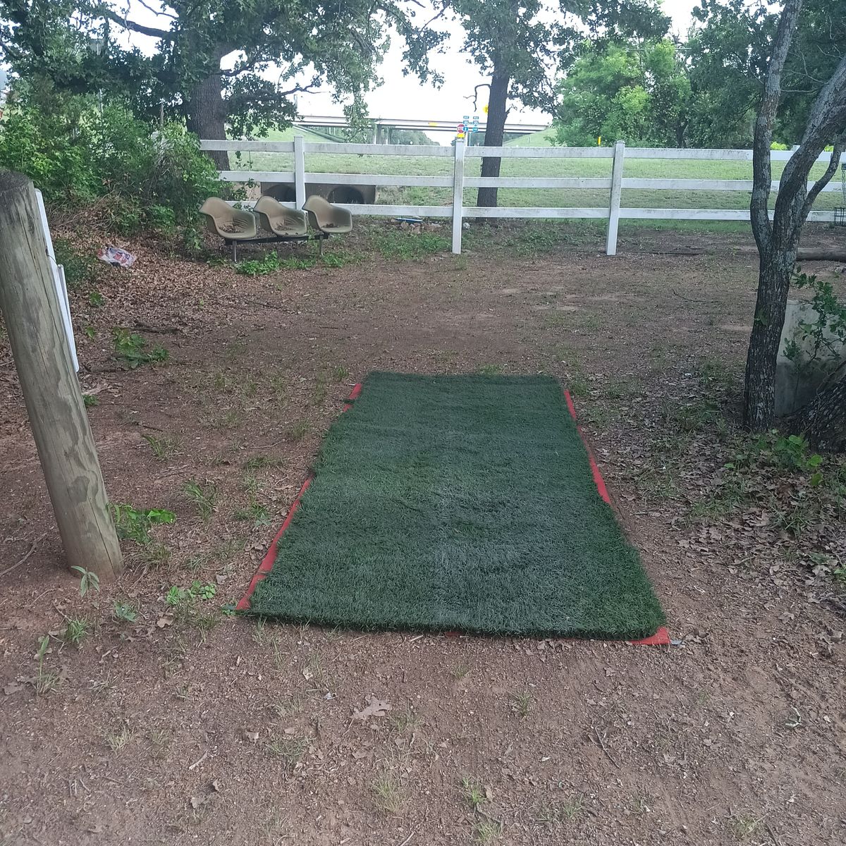 Teepad for hole 6 and 13
