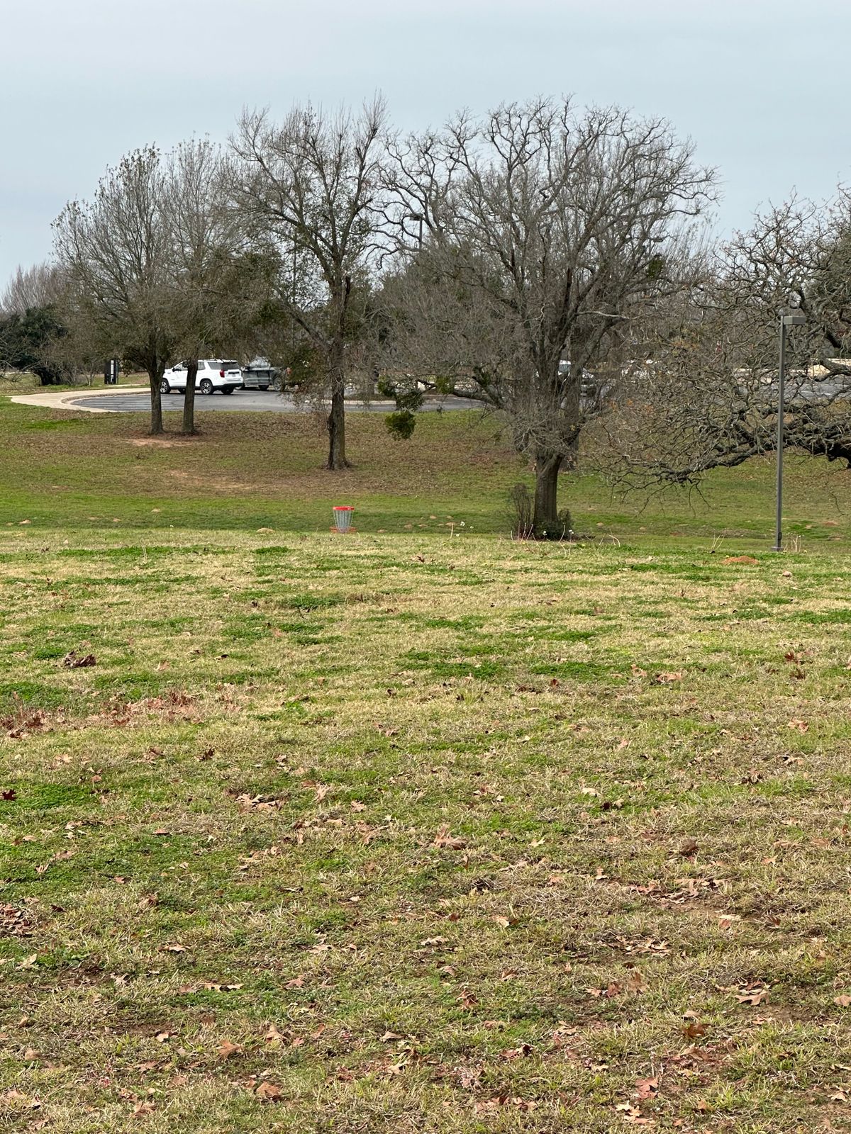 Hole #1 from around the teepad