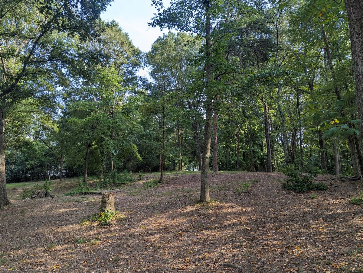 Tee shot of new hole 16