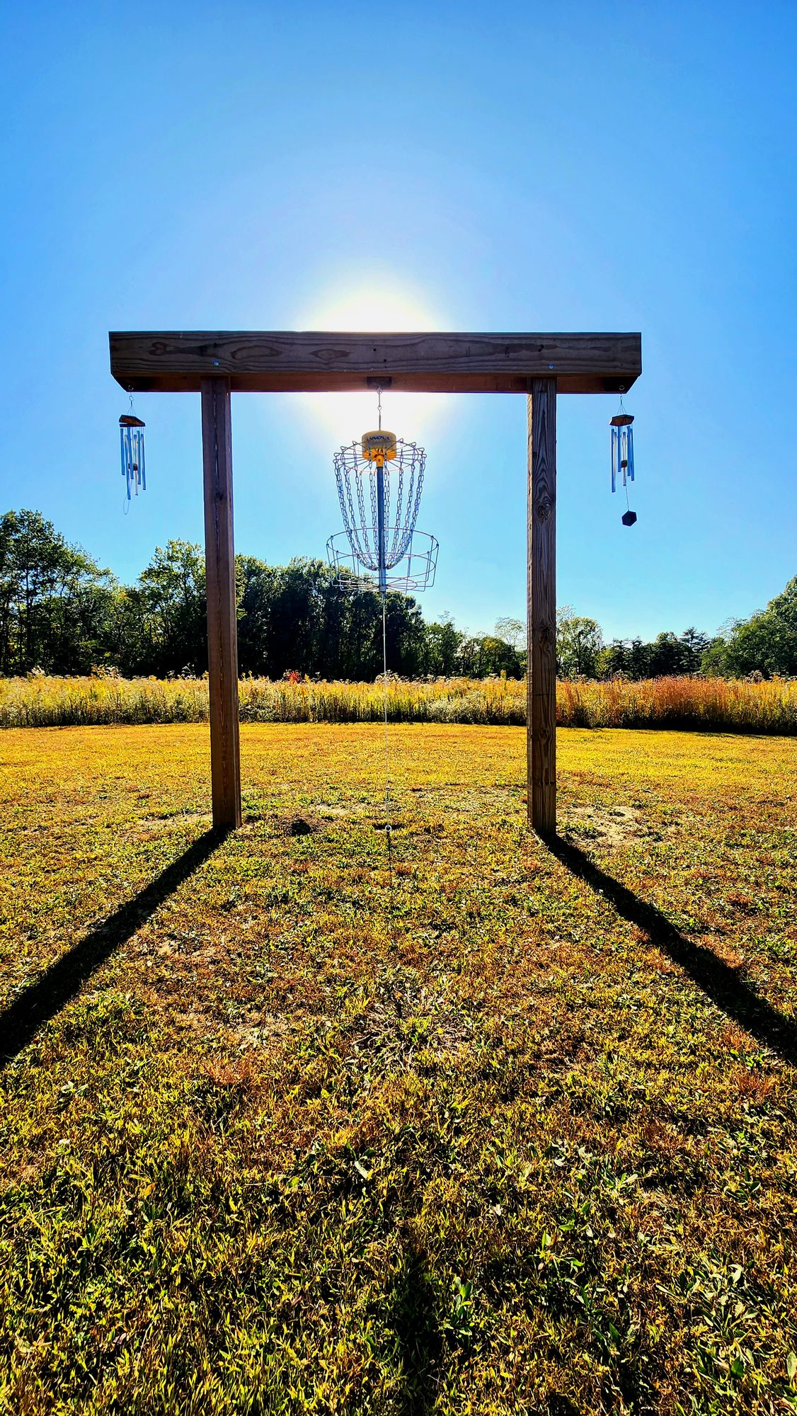 Hole 13 basket