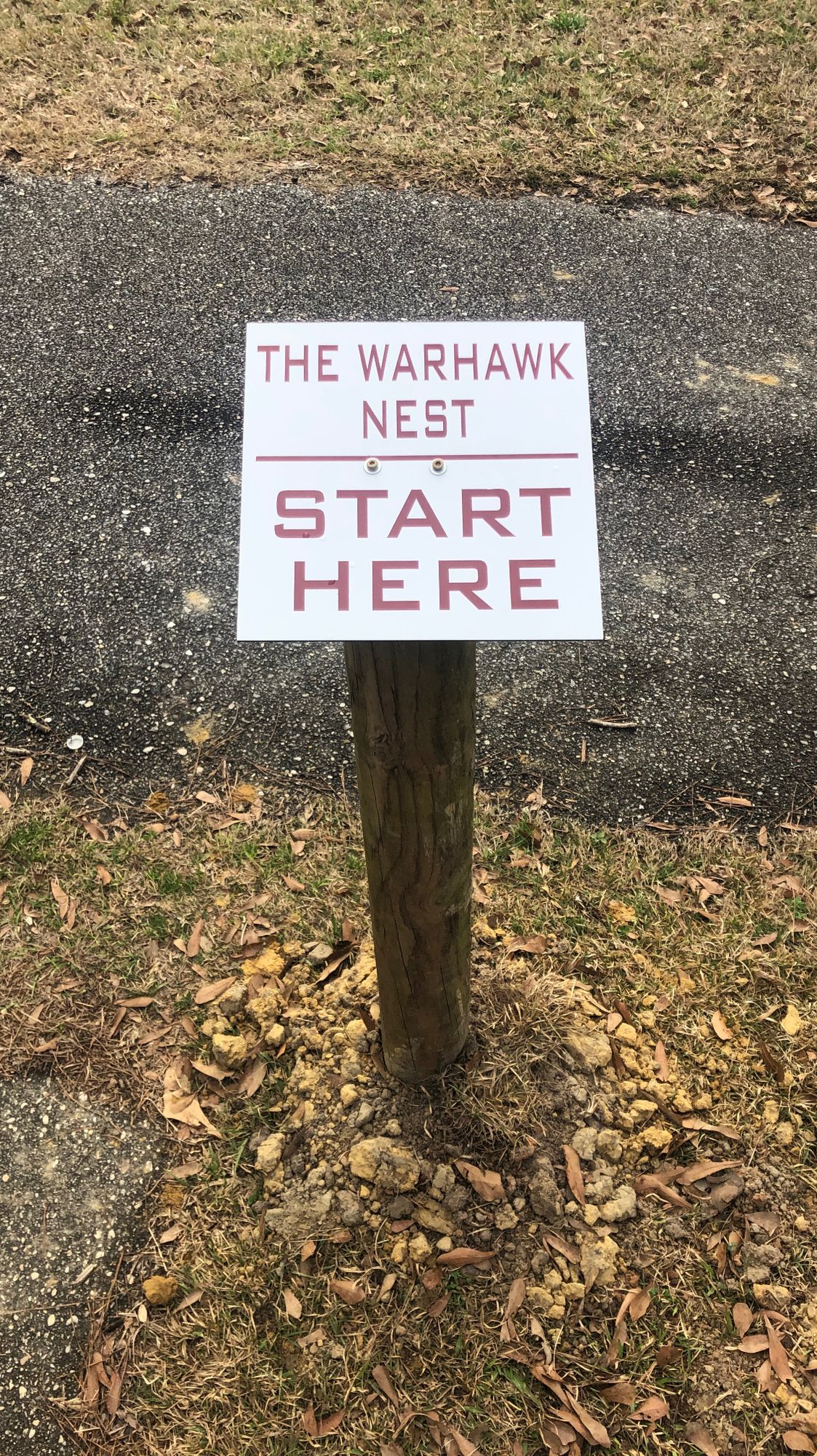 starting point