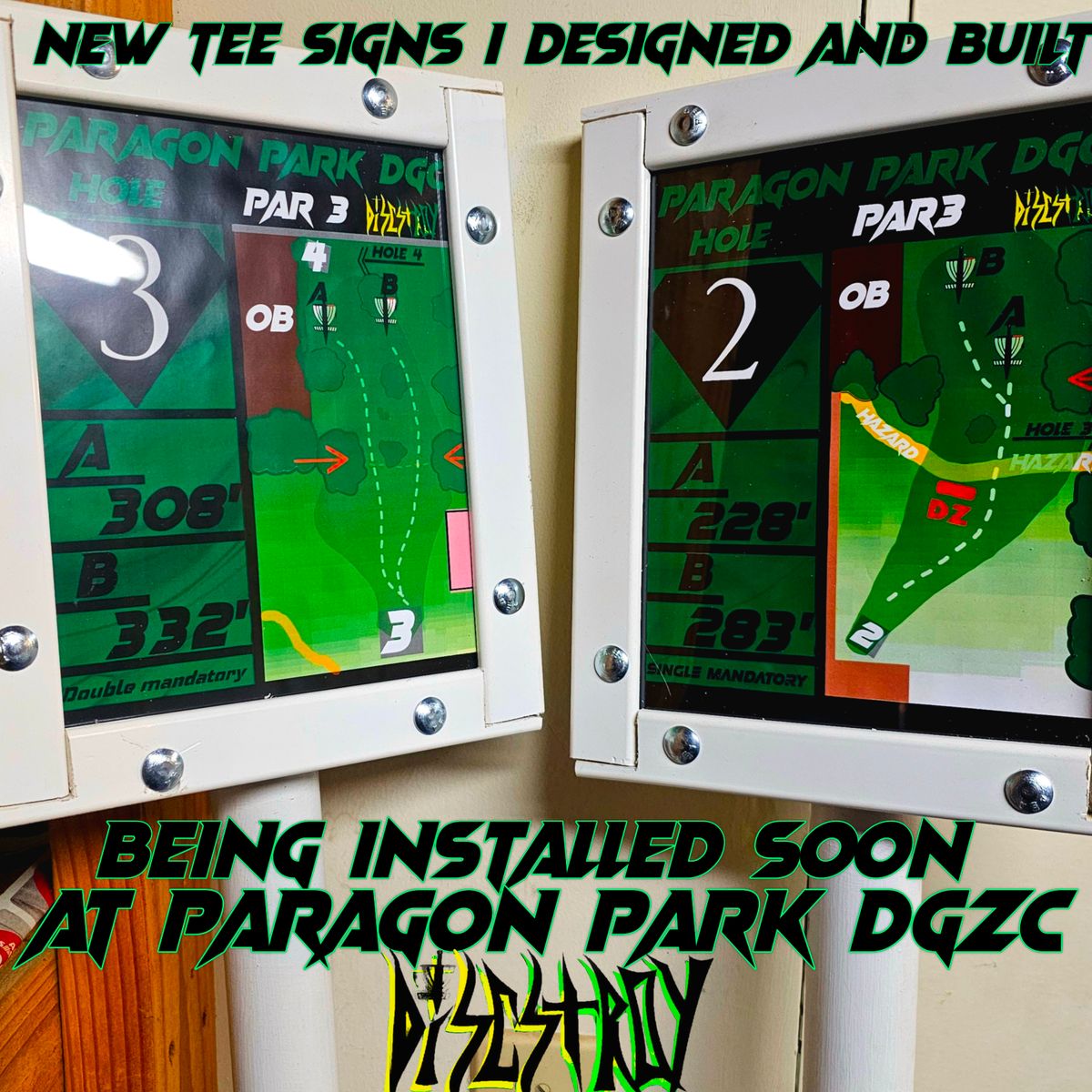 New tee signs. 🤘