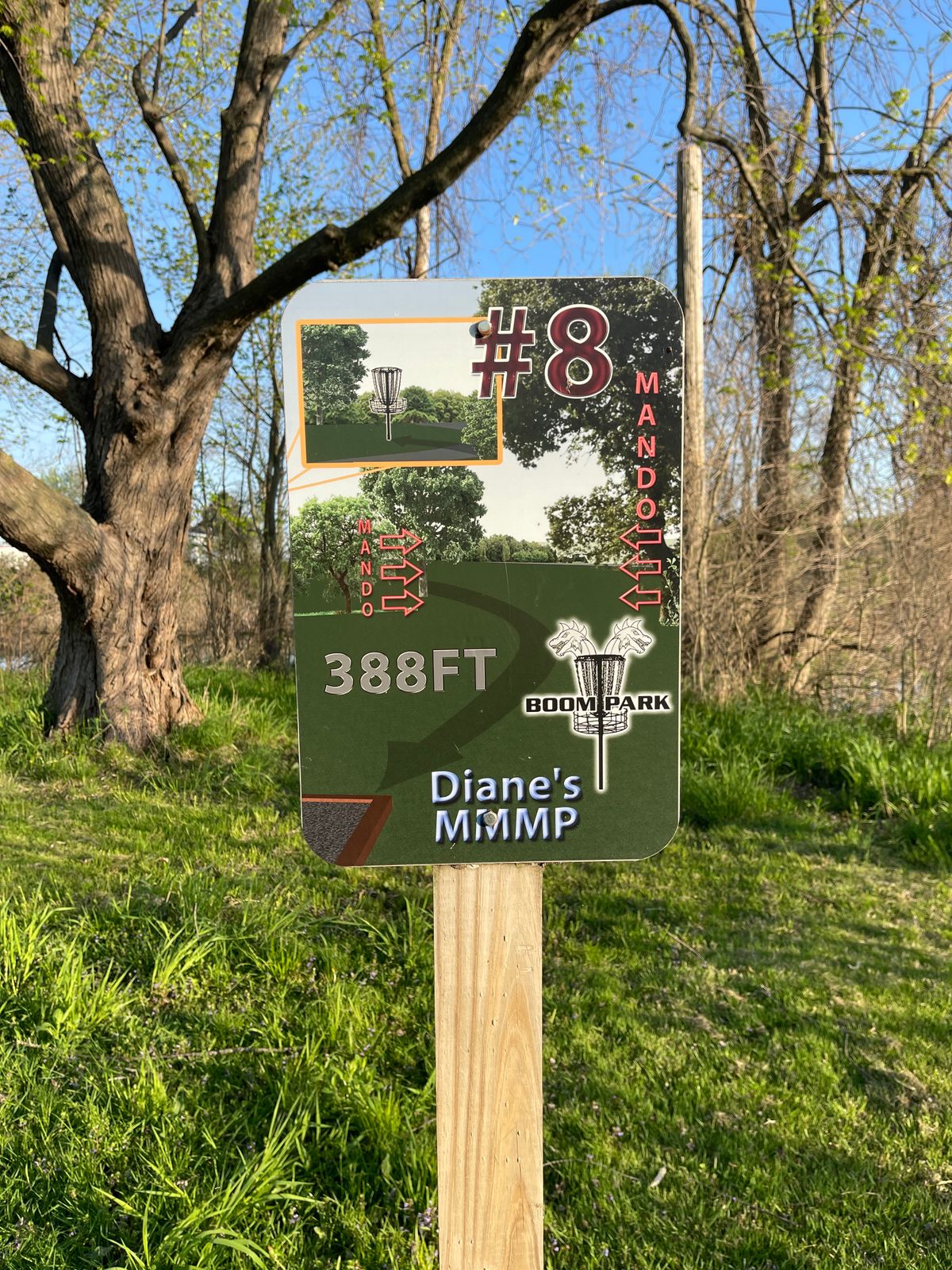 Signage for 8