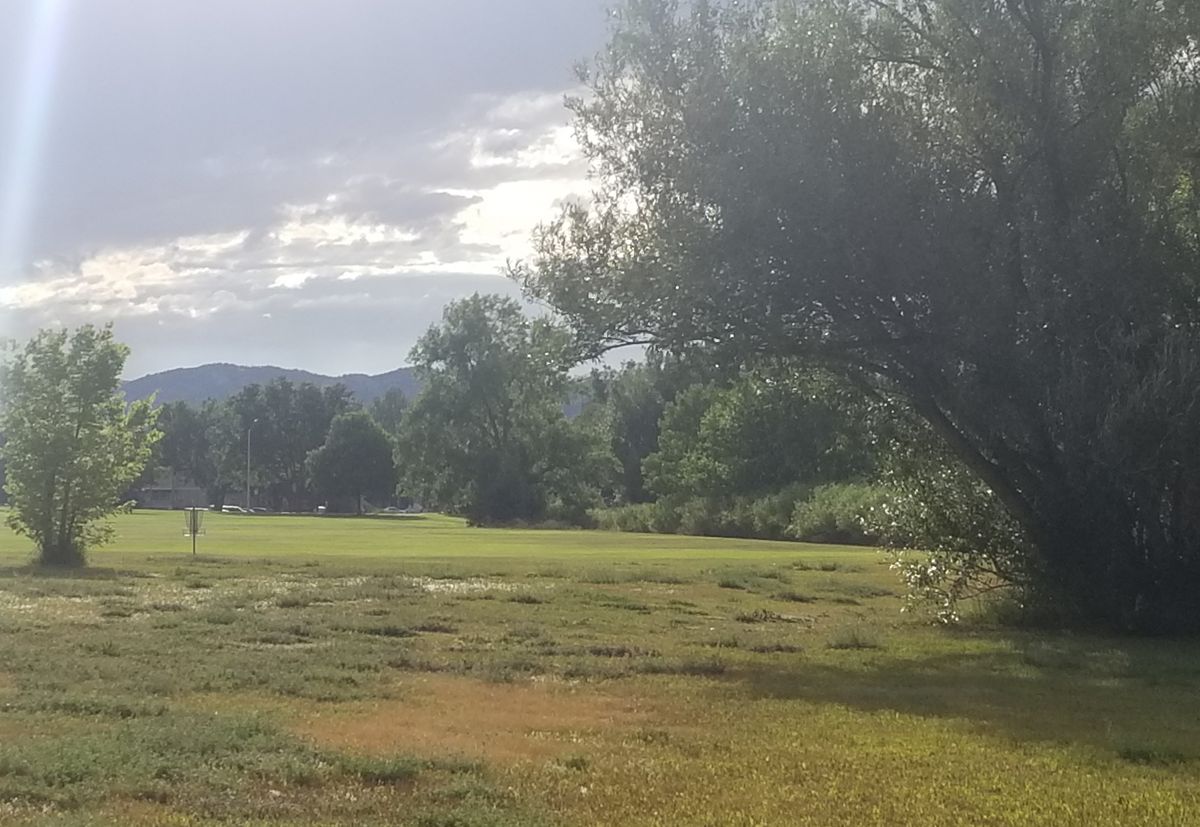 Sun setting on pin 1