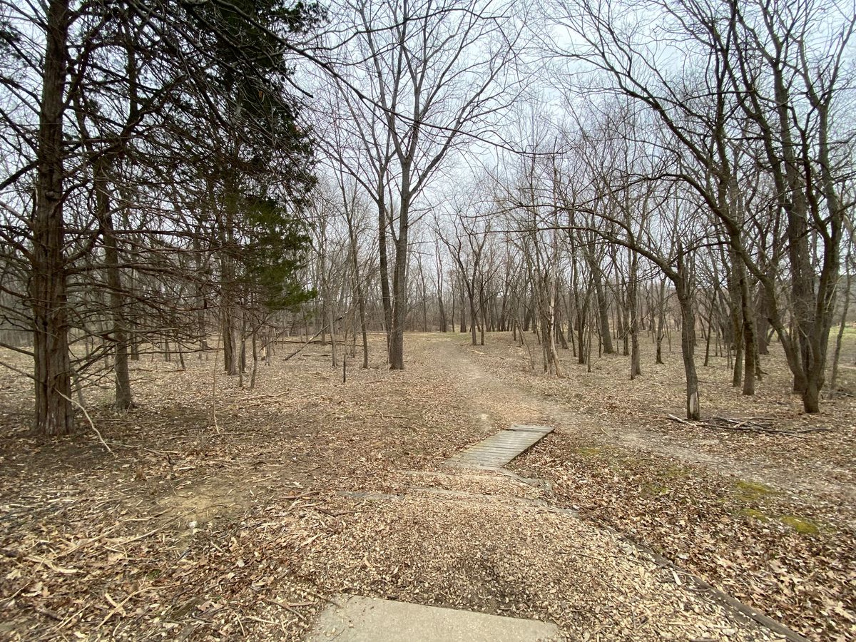 Hole 5 teepad 4/12/22