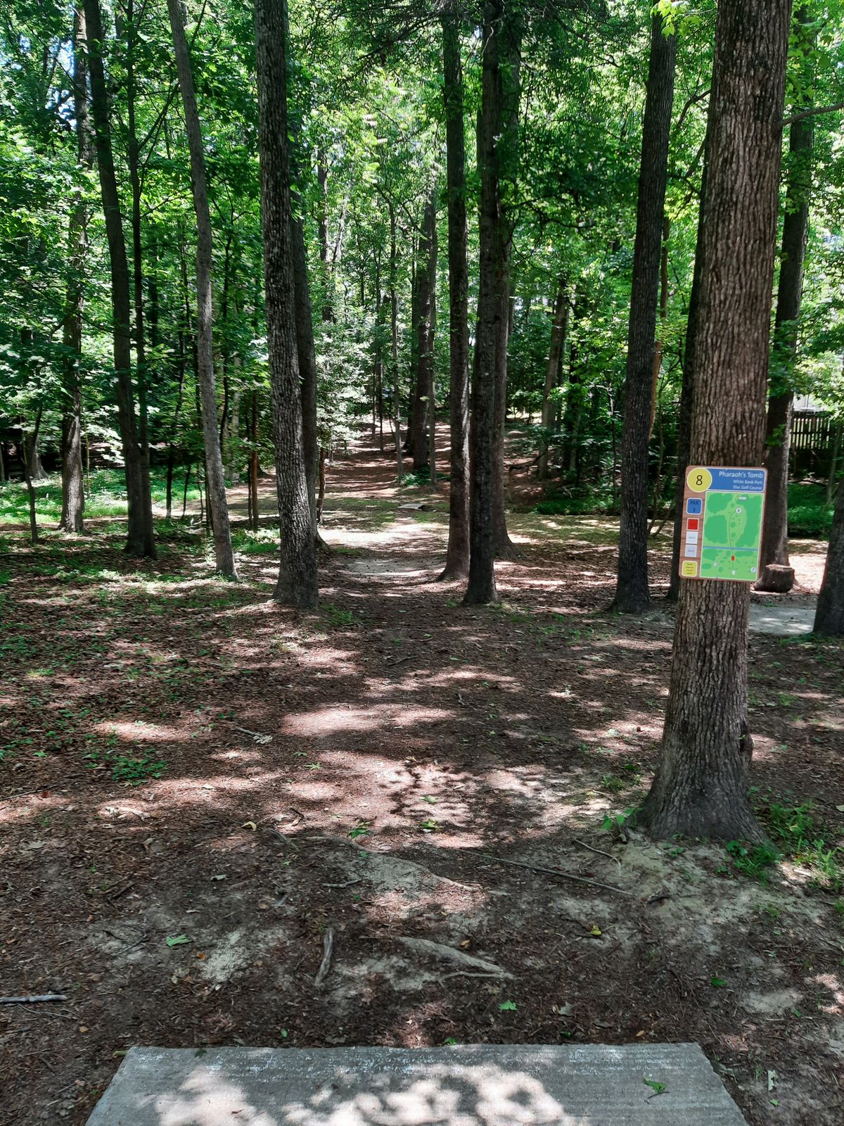 Hole 8 White Tee