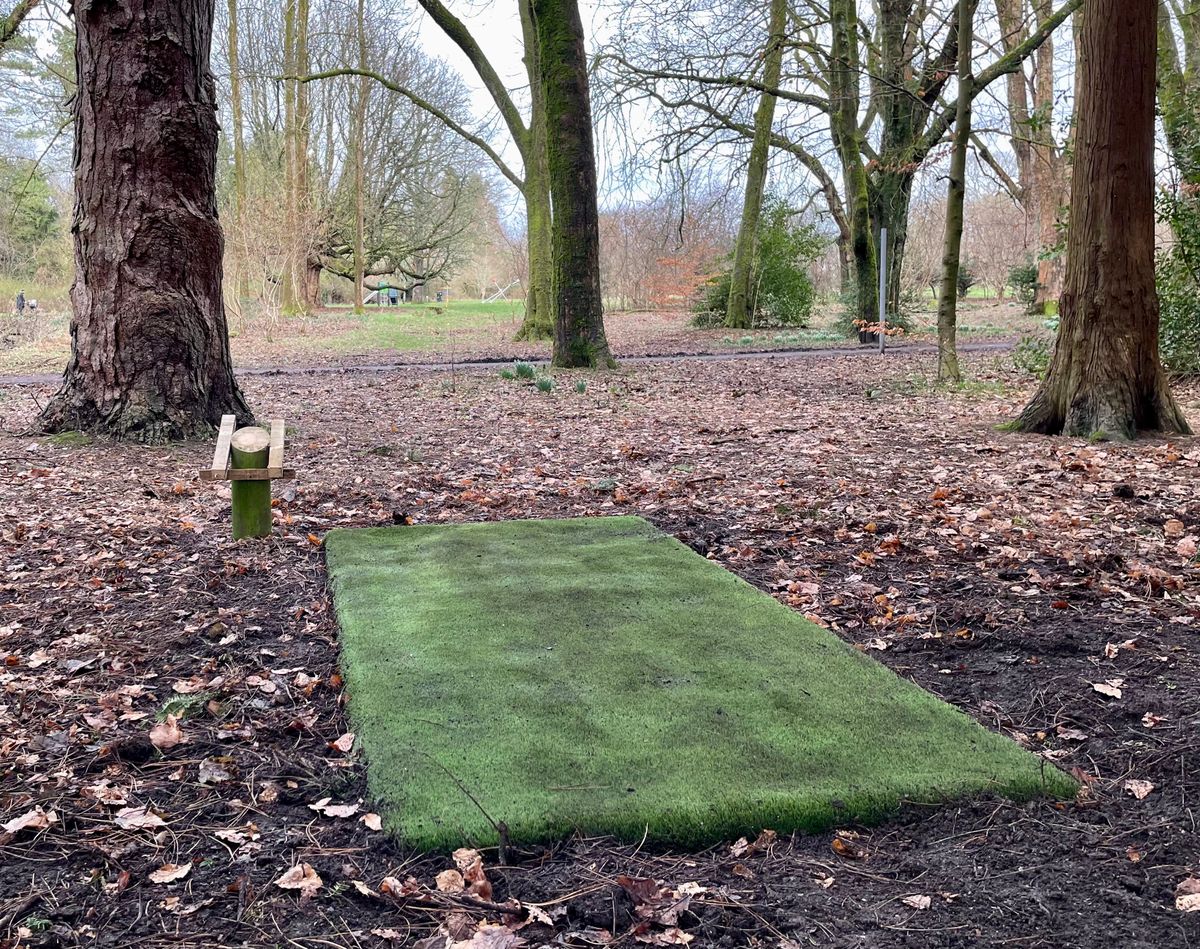 New Astro Tee on Hole 1