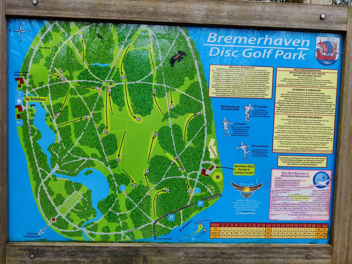 Loch 2 ist nun die 1
Loch 1 ist nun die 5