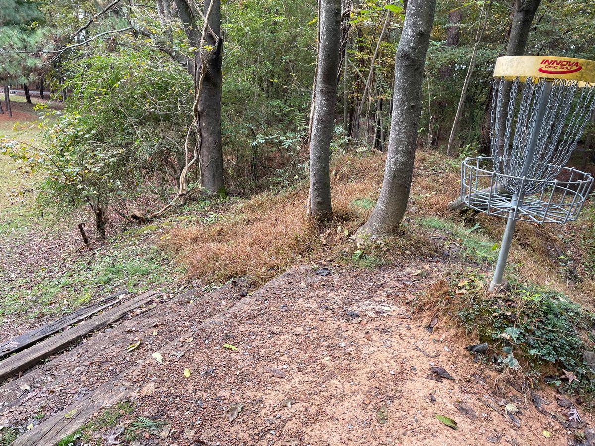 Hole 15 with those roleaways