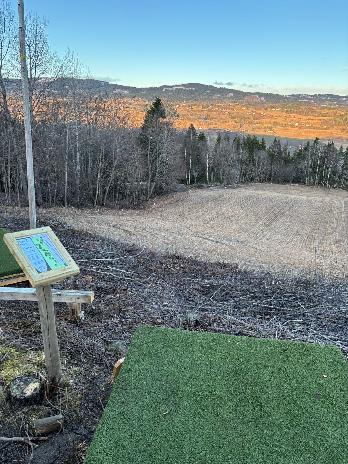 Hull 7 - 101 m 🥏🥏
Utsikt over Viggadalen