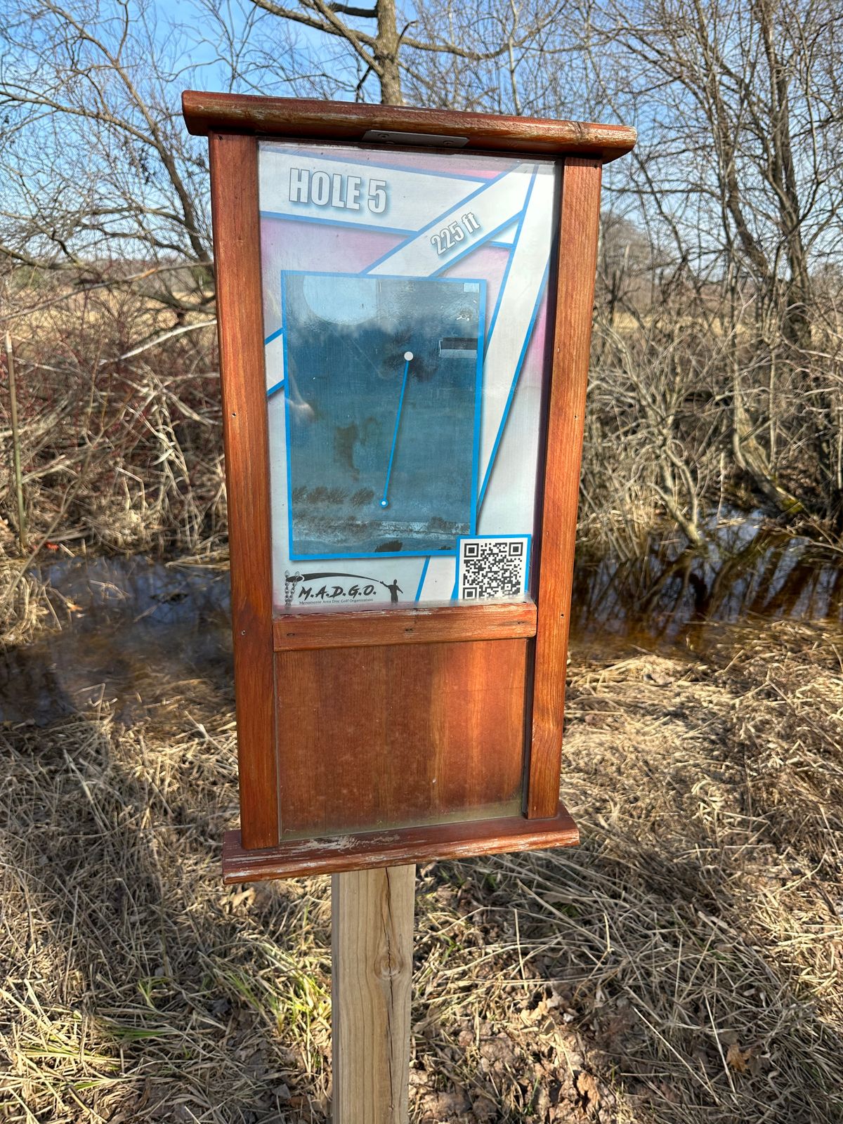 Hole 5 Sign