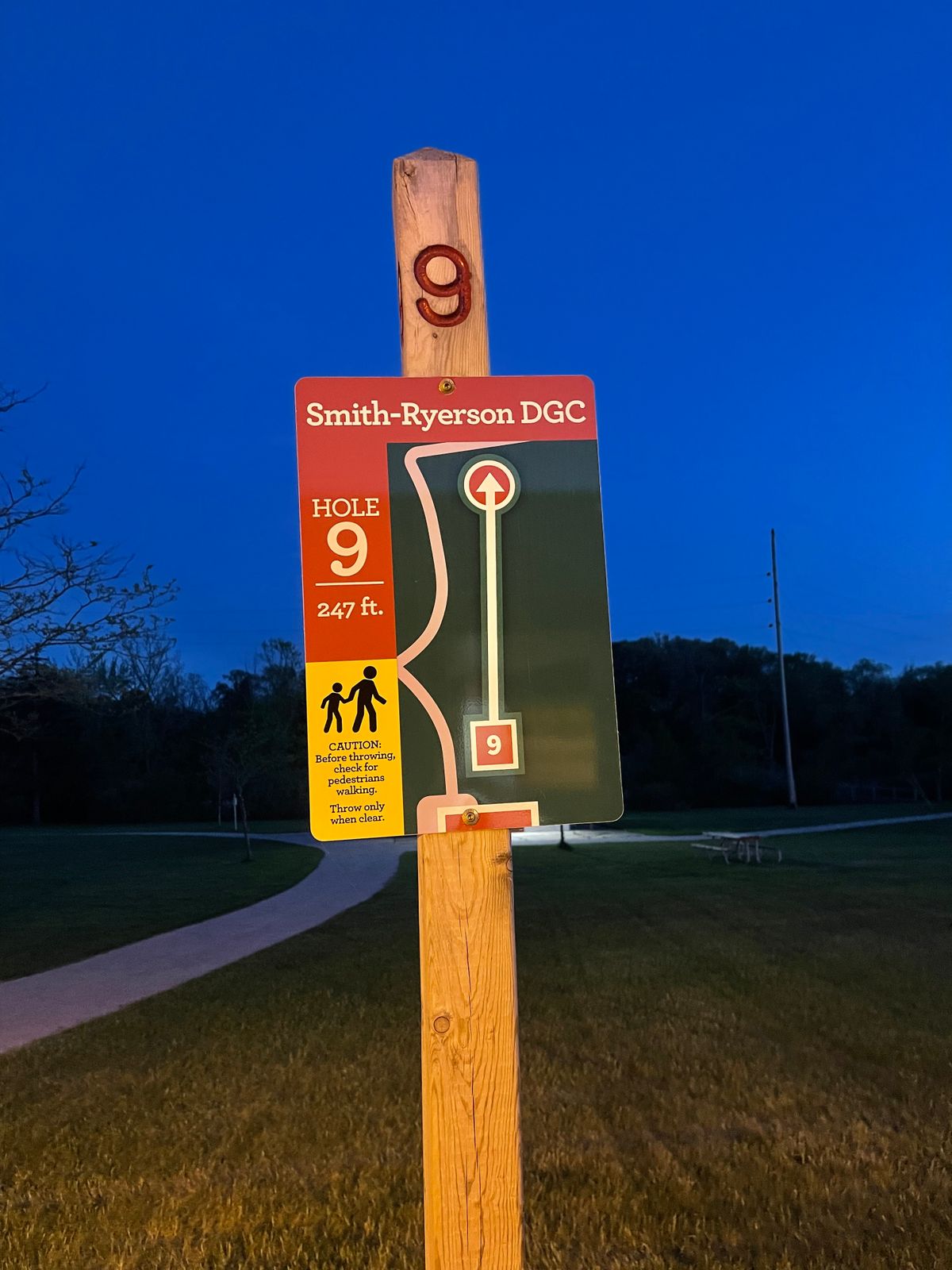 Signage for 9