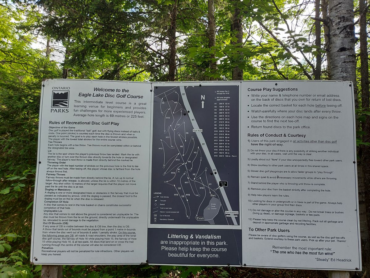 Mikisew tight Eighteen hole course map.🍁🌲🍁🌲🍁🌲