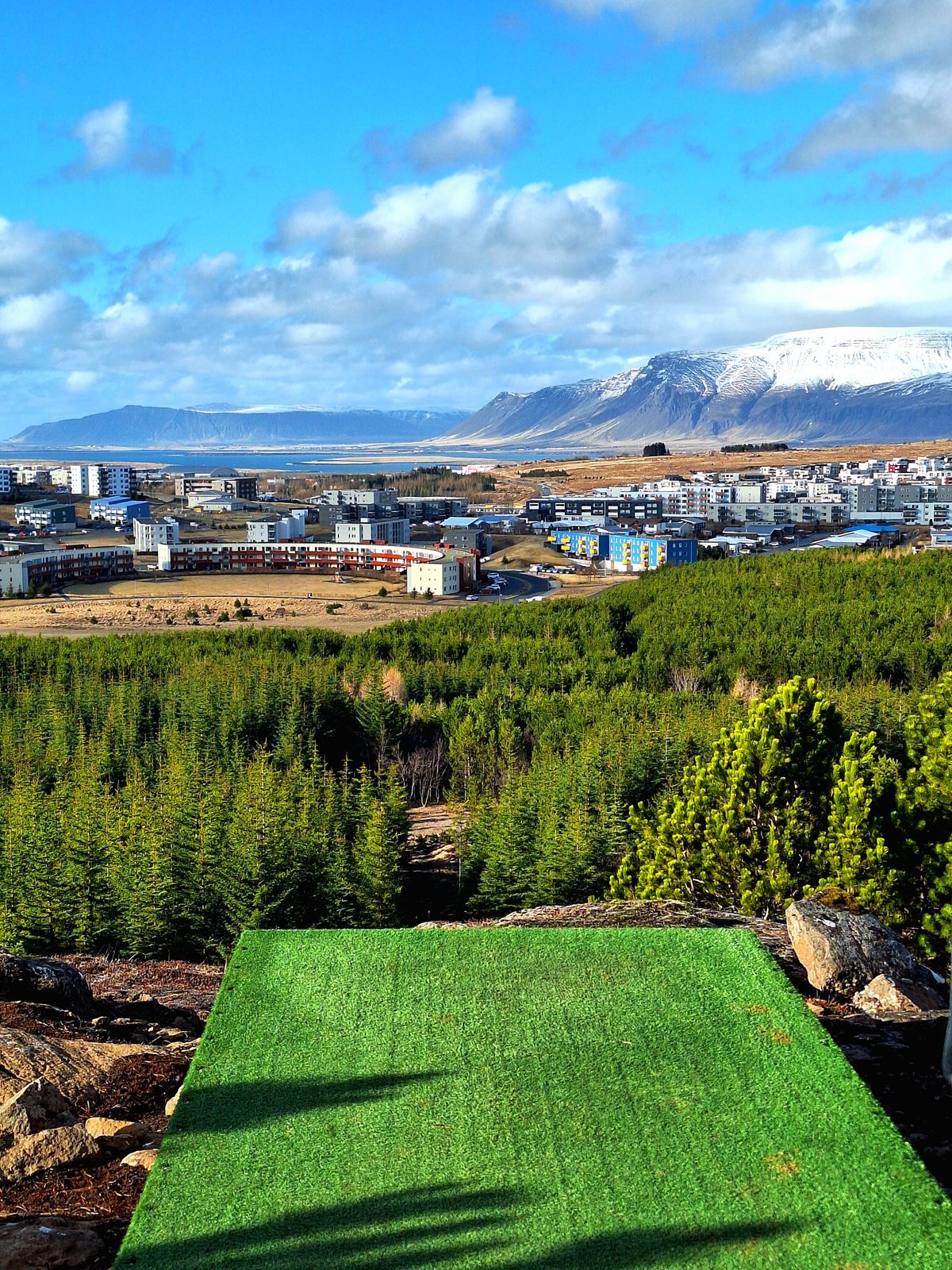 View from hole 11 tee.