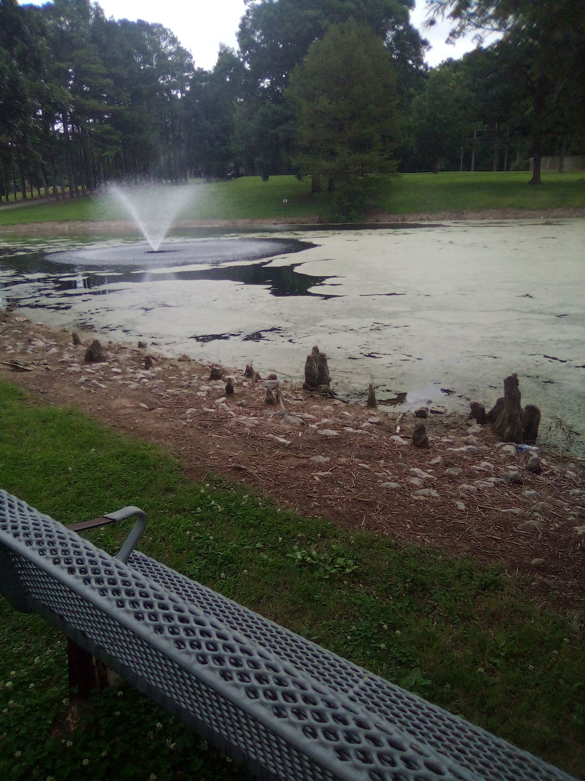 Nasty water feature along 2 holes
