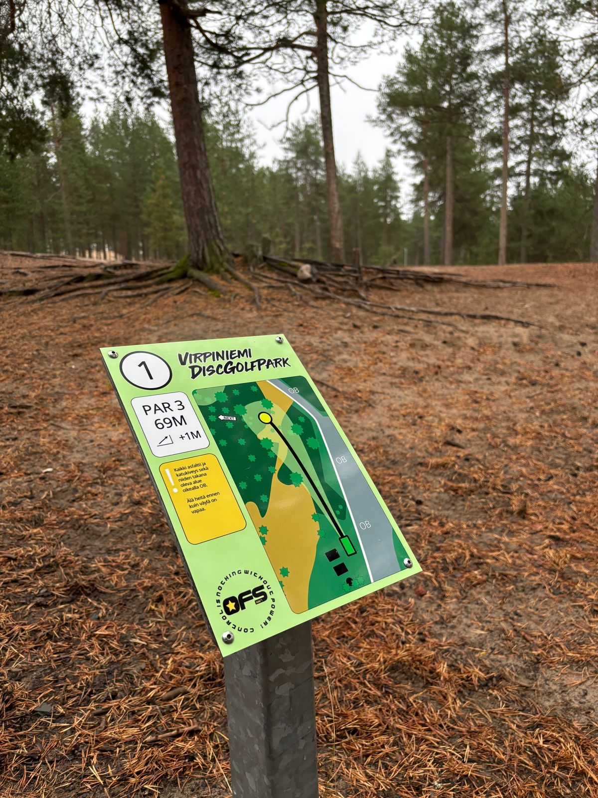 Brand new teesigns have now been installed on every hole!