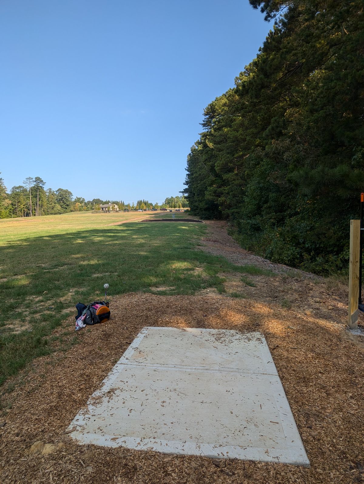 New woodchips on 7 look great!