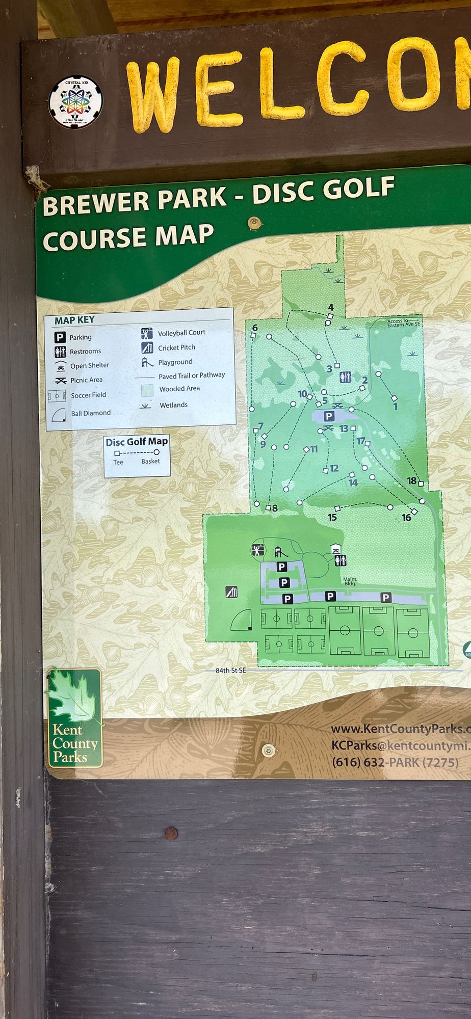 When entering park stay straight