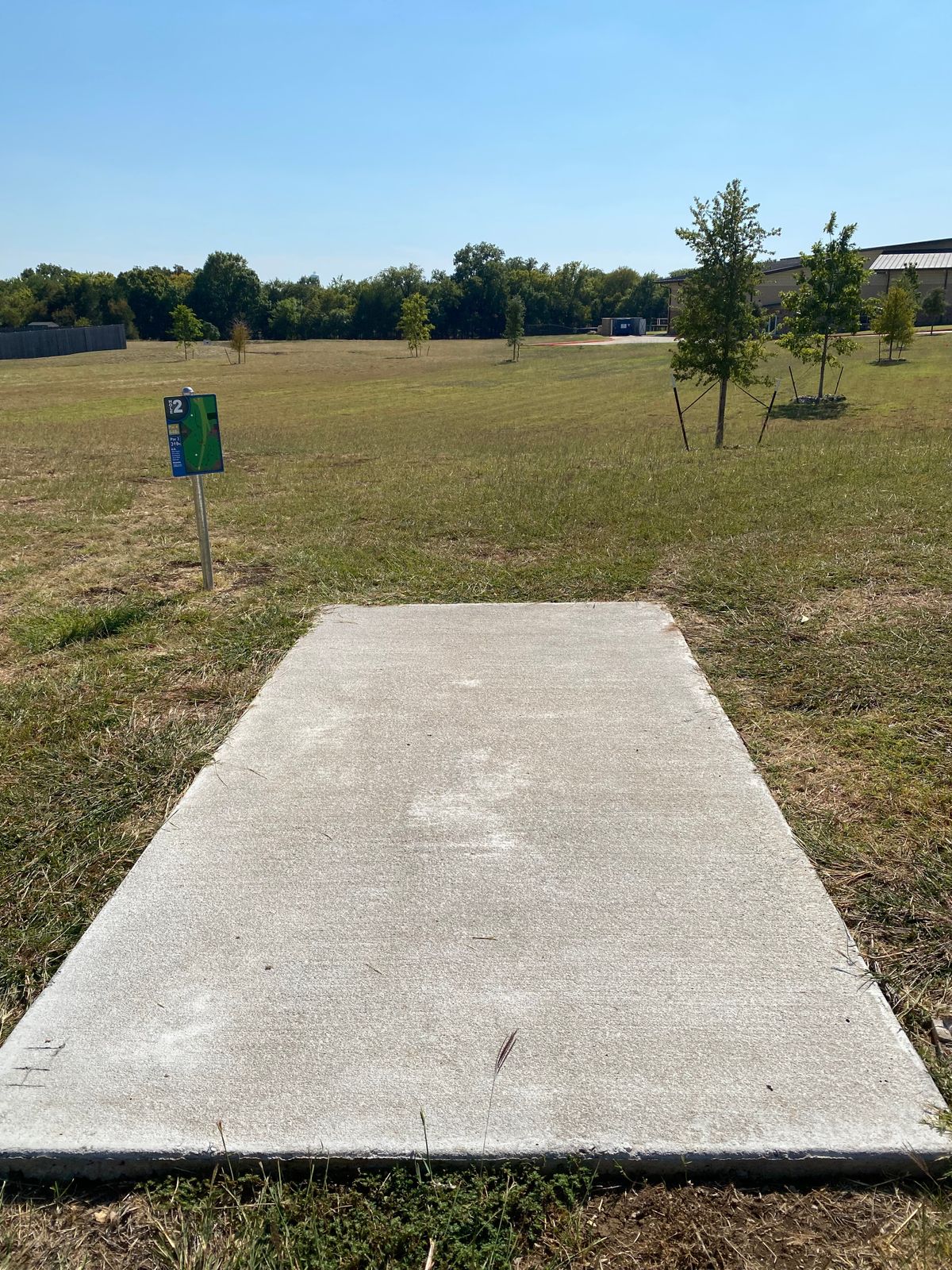 Hole 2 tee