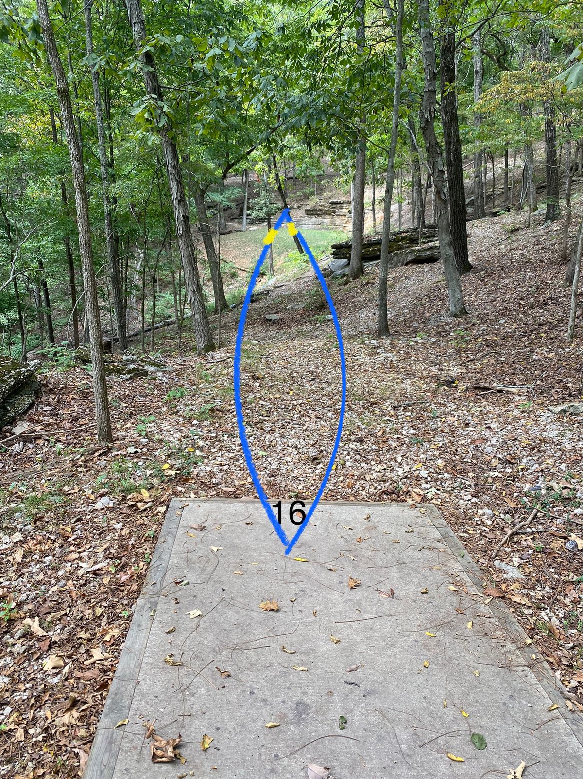 16 tee pad