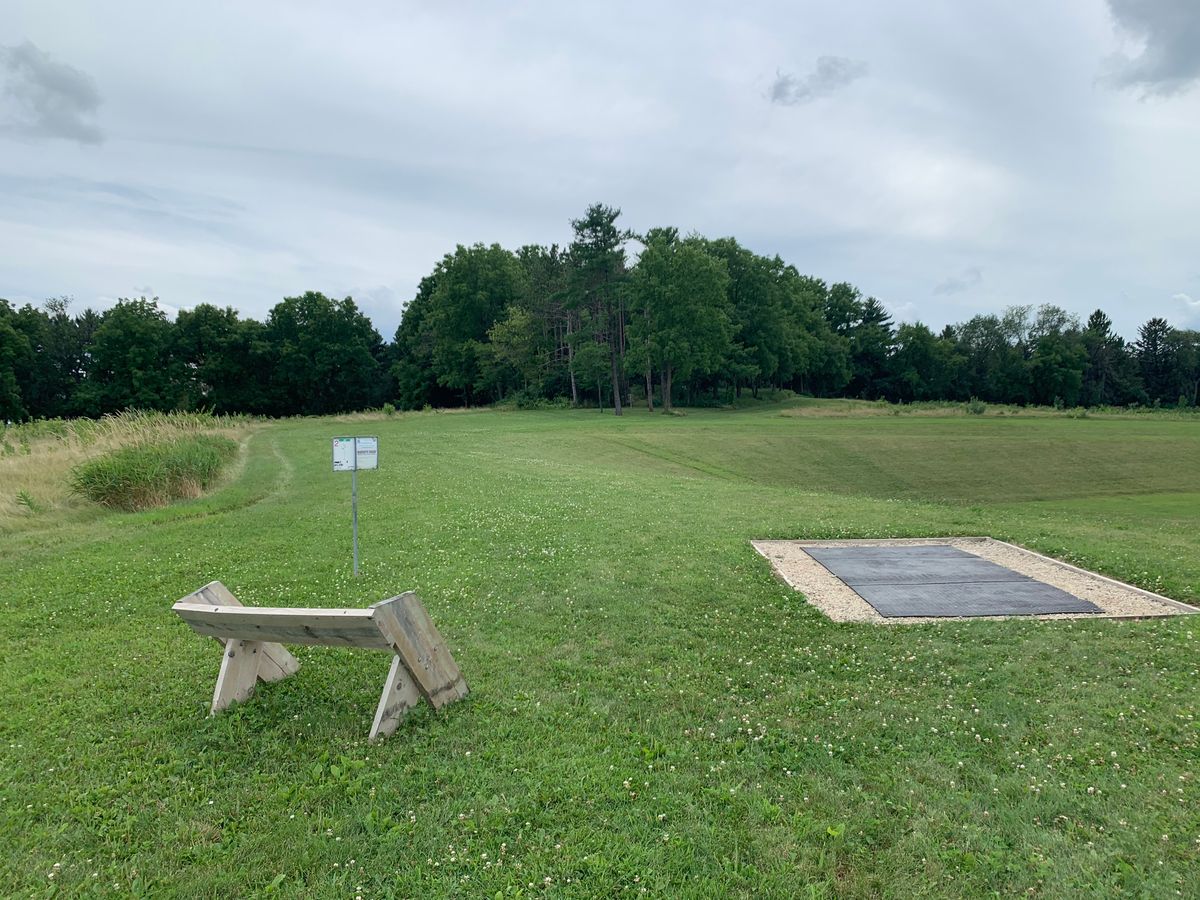 Hole 2 tee.