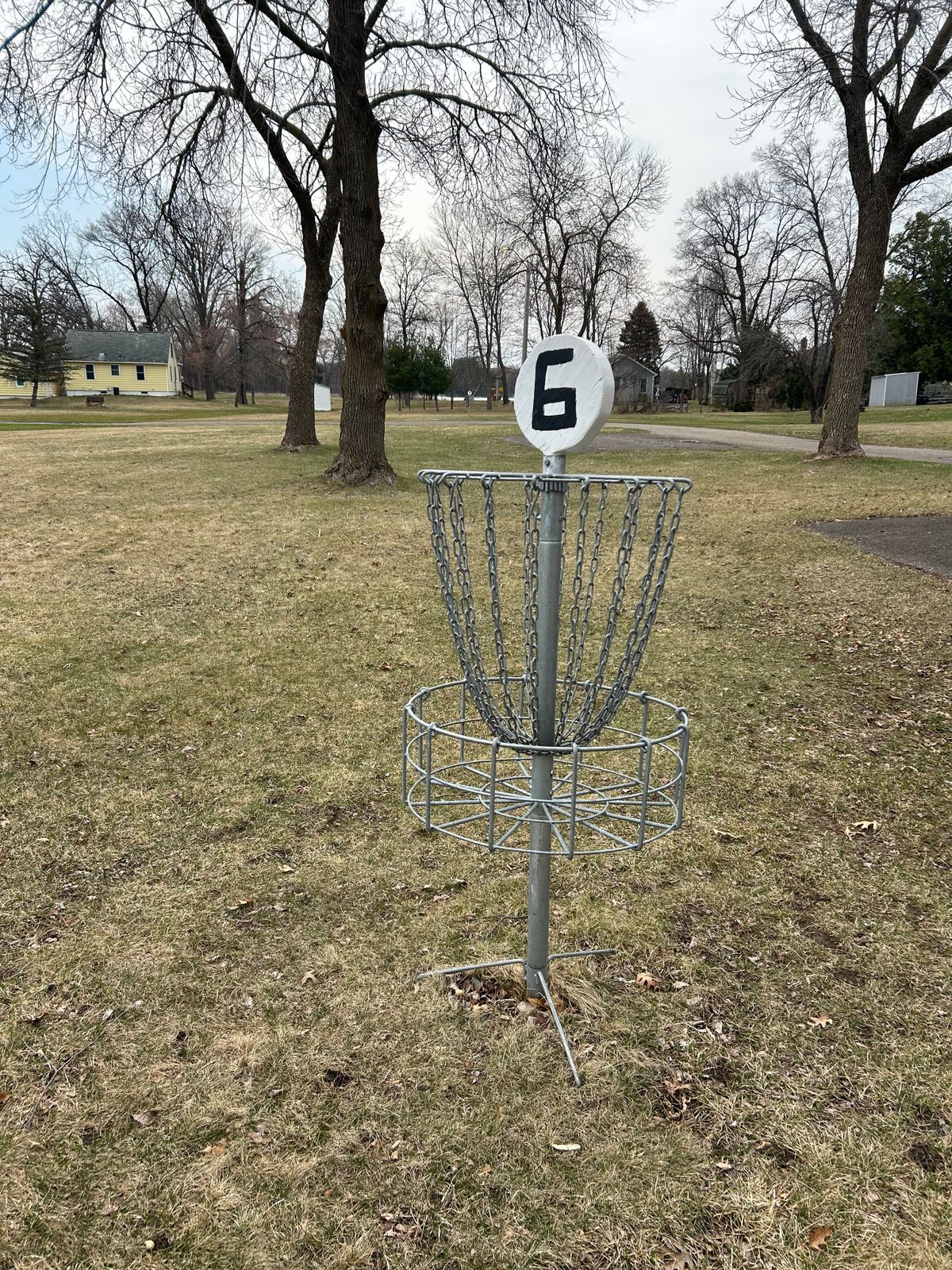 Hole 6 basket