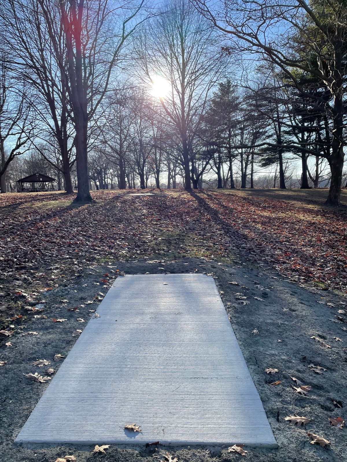 Hole 2 Blue tee pad