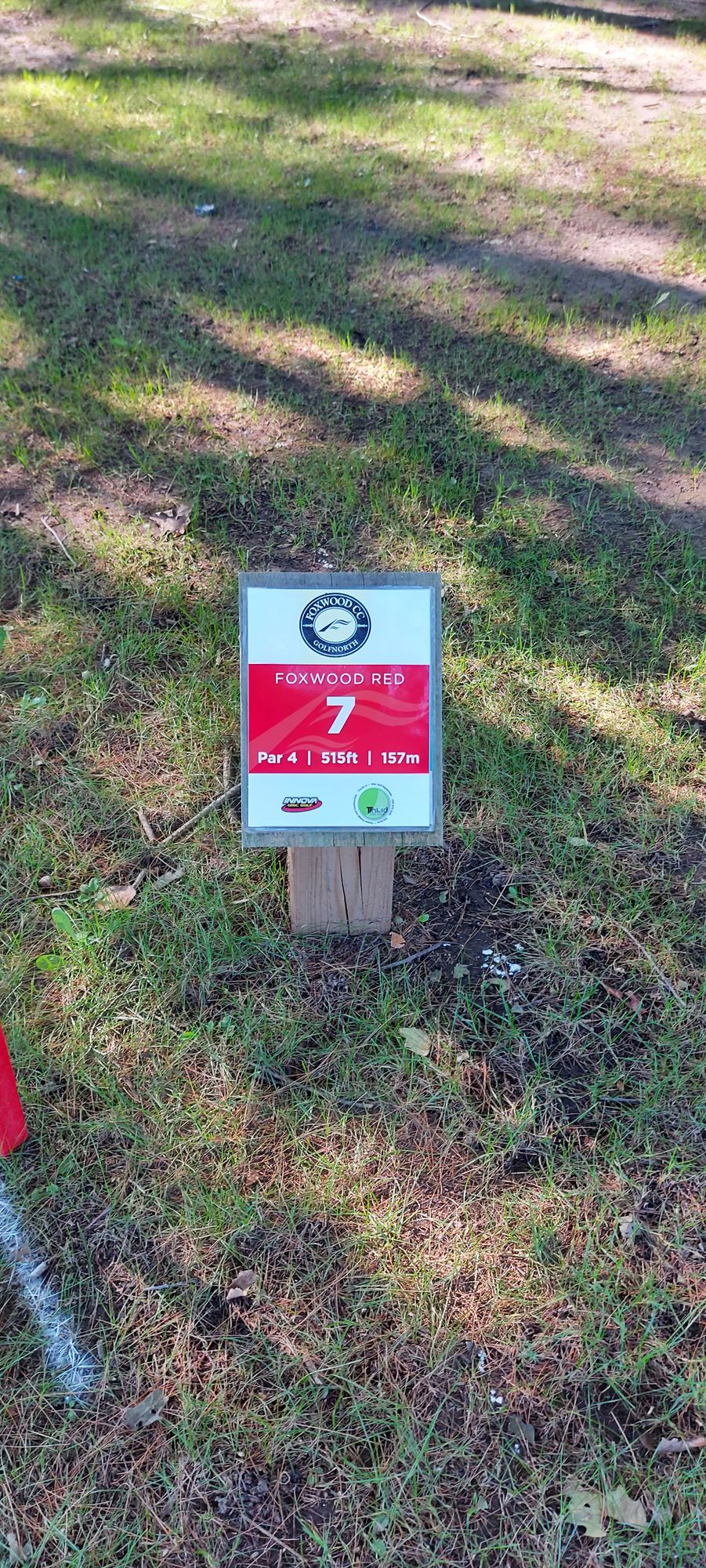 Hole sign #7.🇨🇦🍁🇨🇦🍁🇨🇦