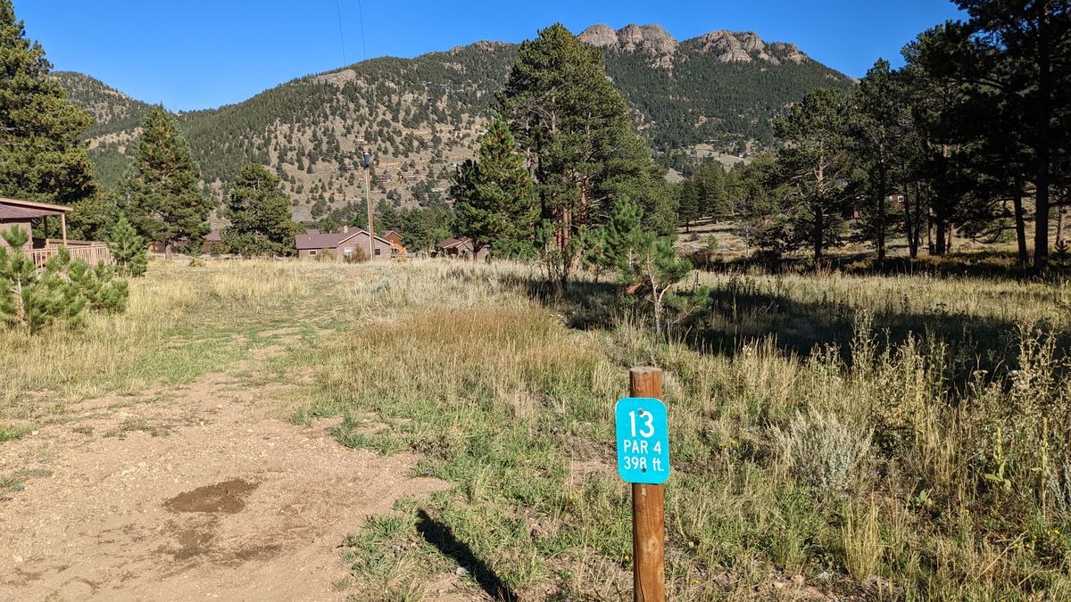 Hole 13 tee