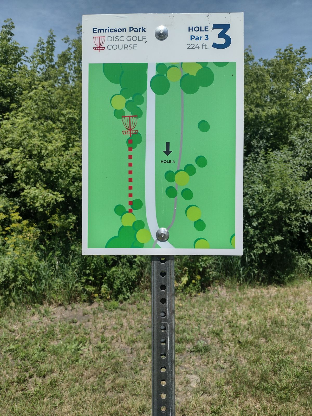 Hole 3. Across the street from hole 2.
