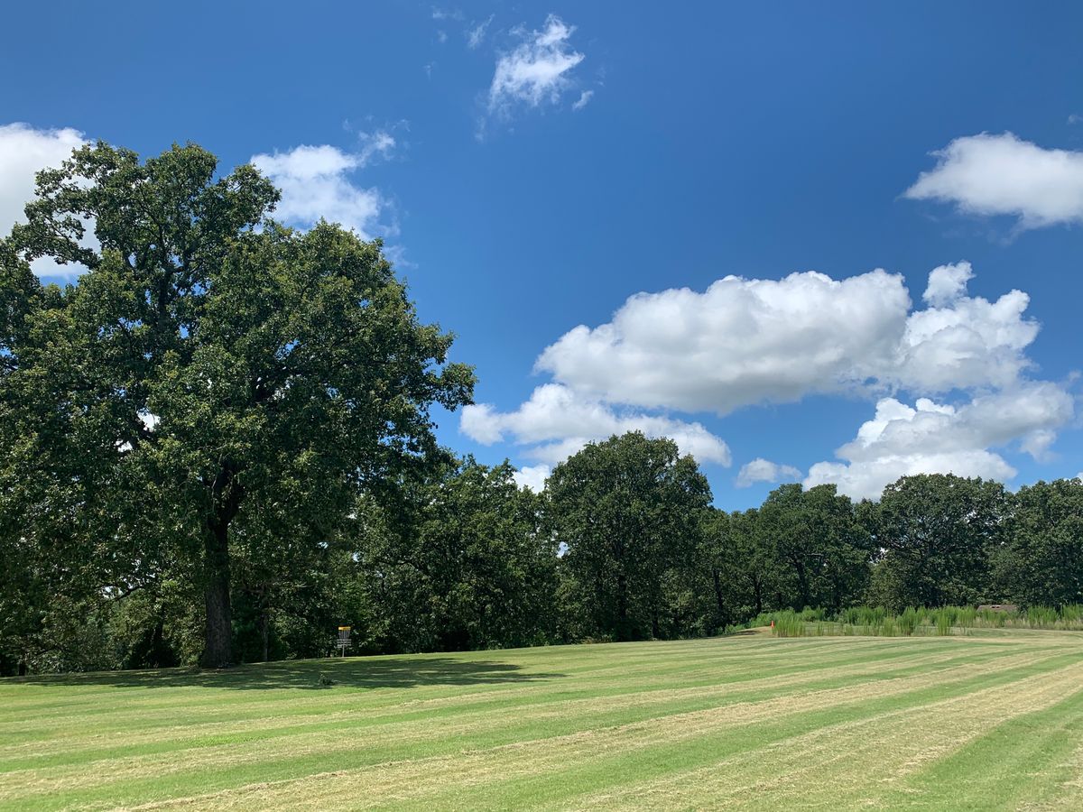 Hole 3 fairway.