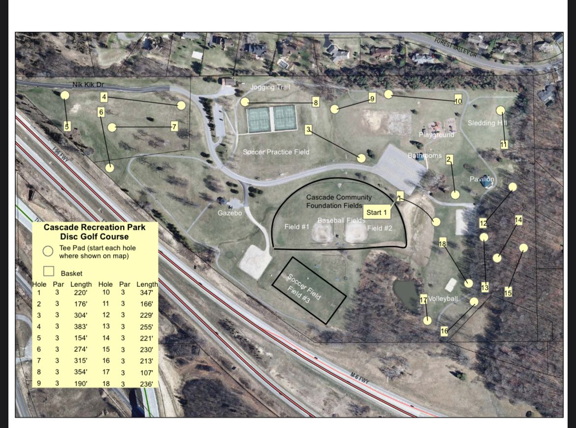 The course is hard to follow without this map!