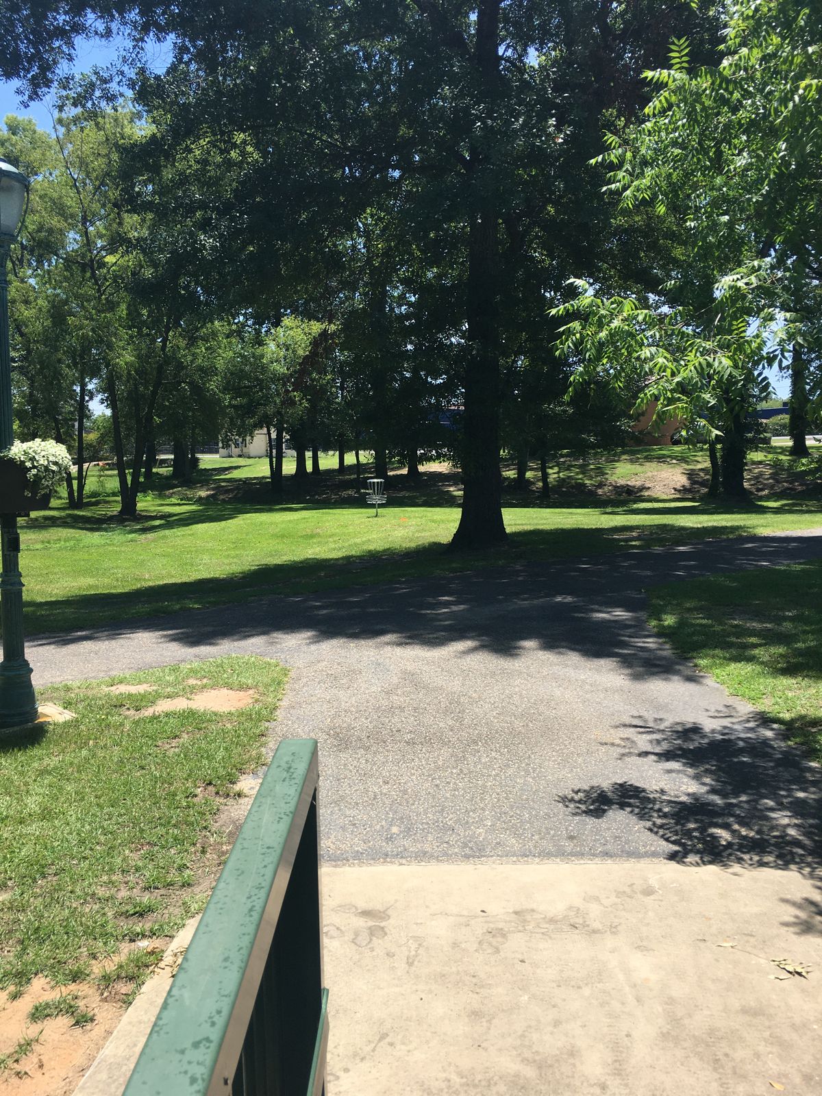 Hole 6 basket