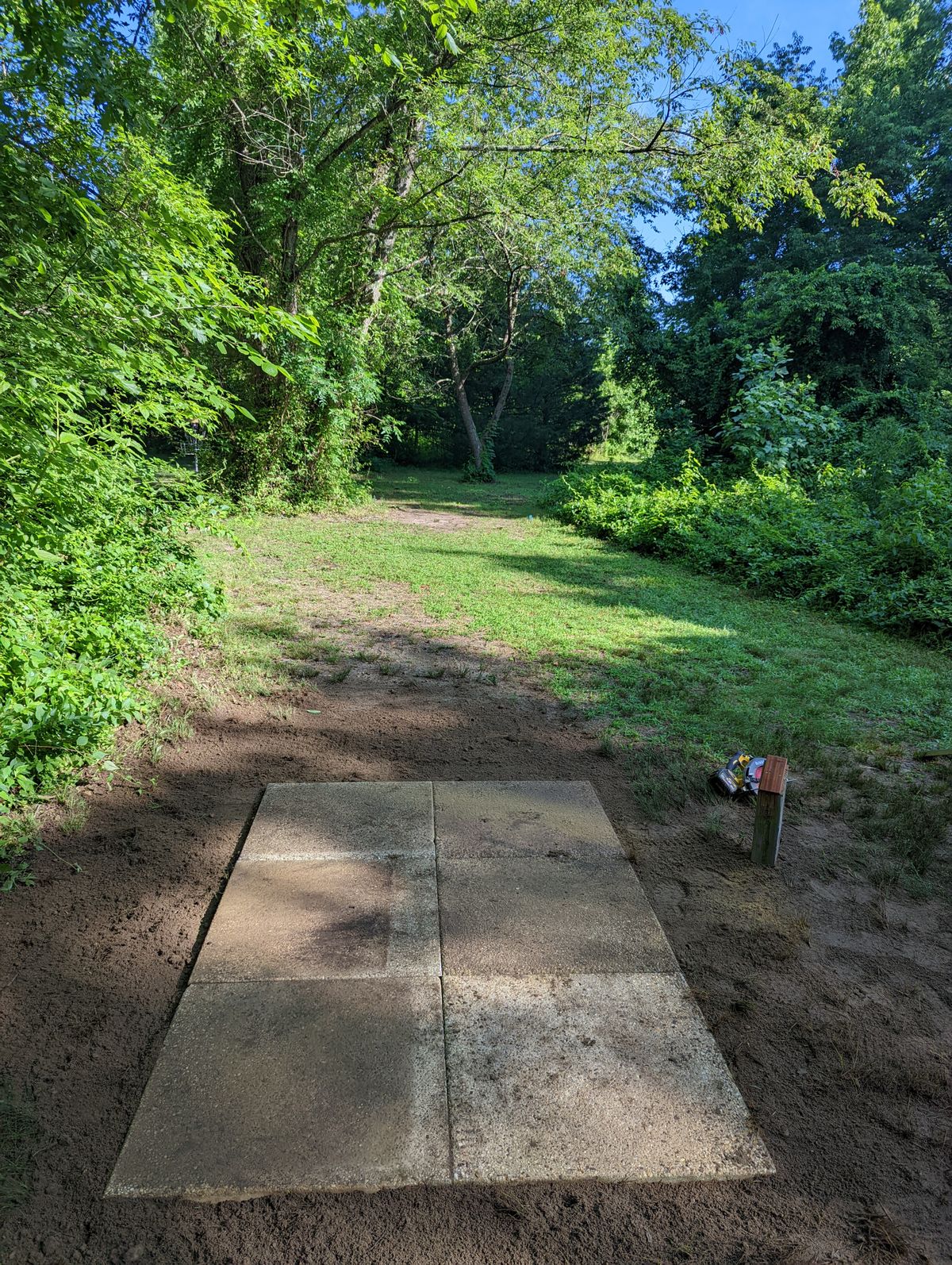Hole #17 new teebox
