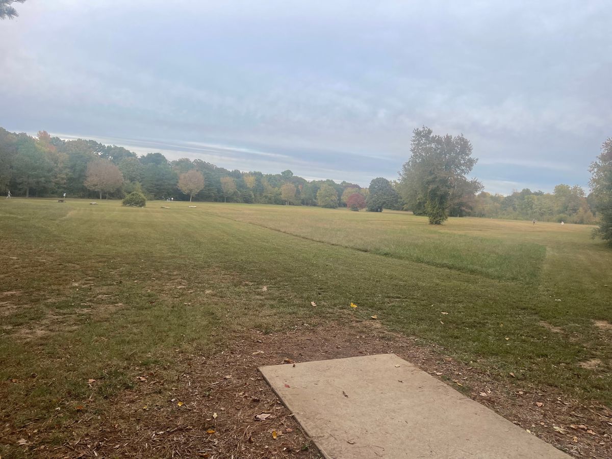 Hole 8 with 9 in background