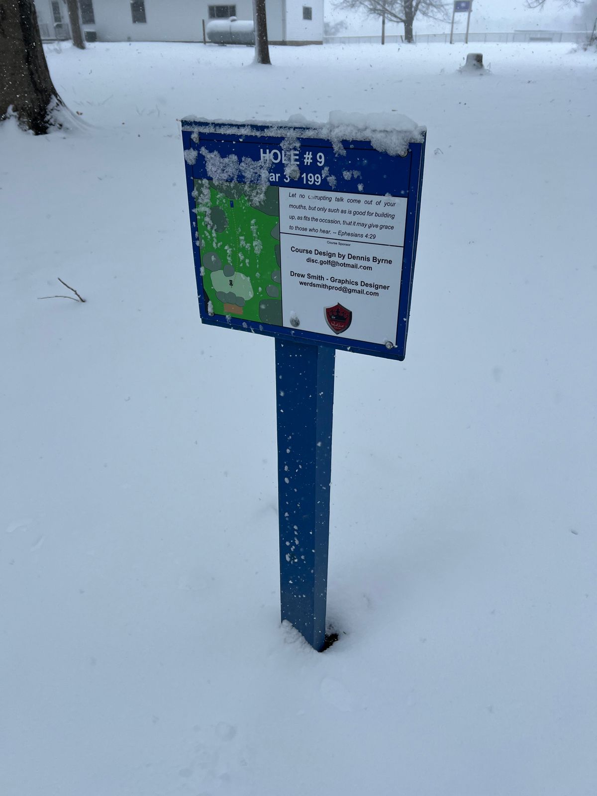 #9 Tee Sign