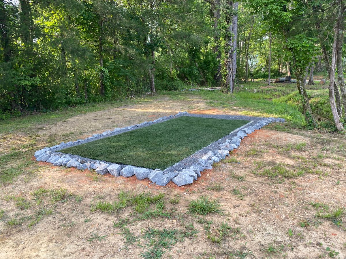 Hole 10 tee pad