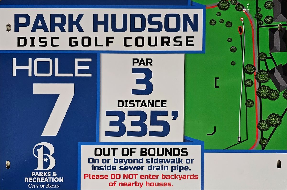 Hole 7 Sign
