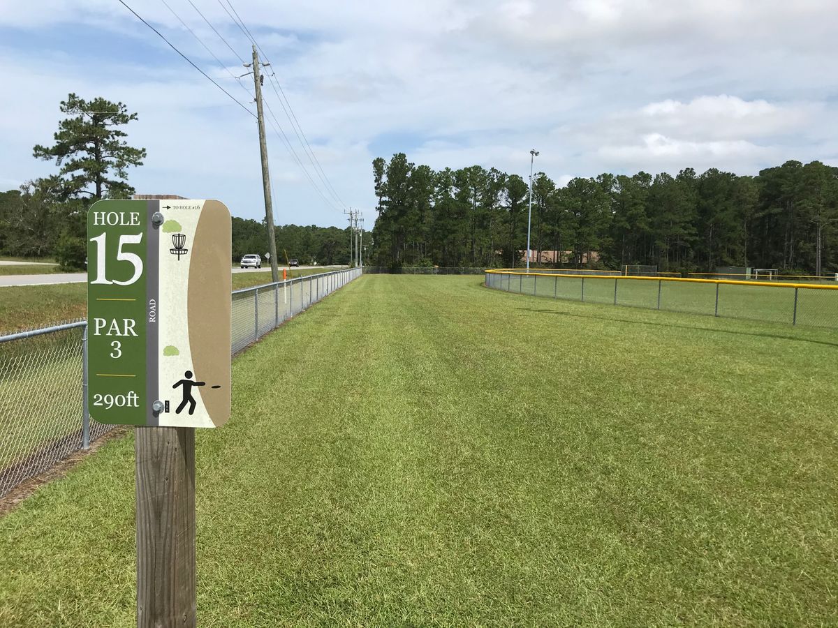 Hole 15 tee