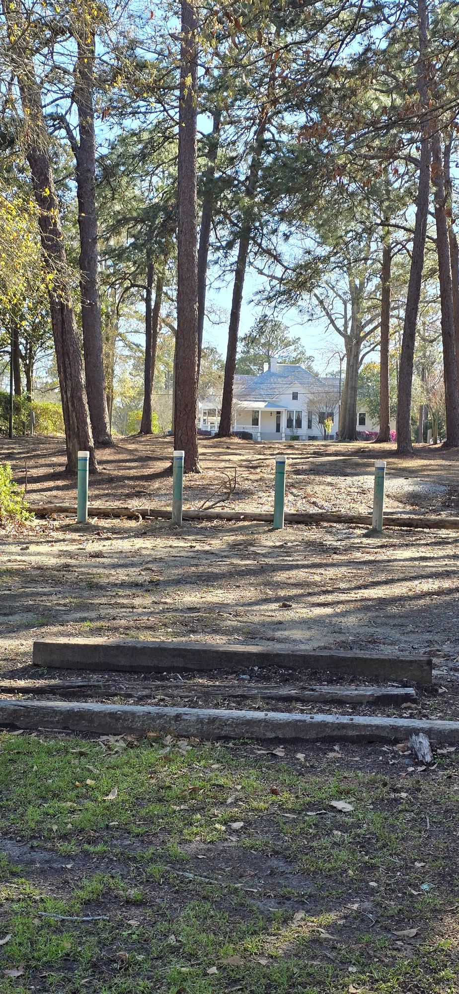 From hole 9 drop zone